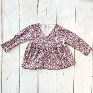 Jamie Kay Wrap Top - Lily of Valley